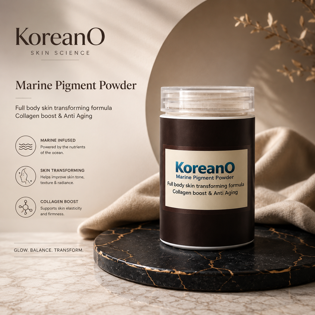 Marine Pigment Collagen Powder (200 Grams)