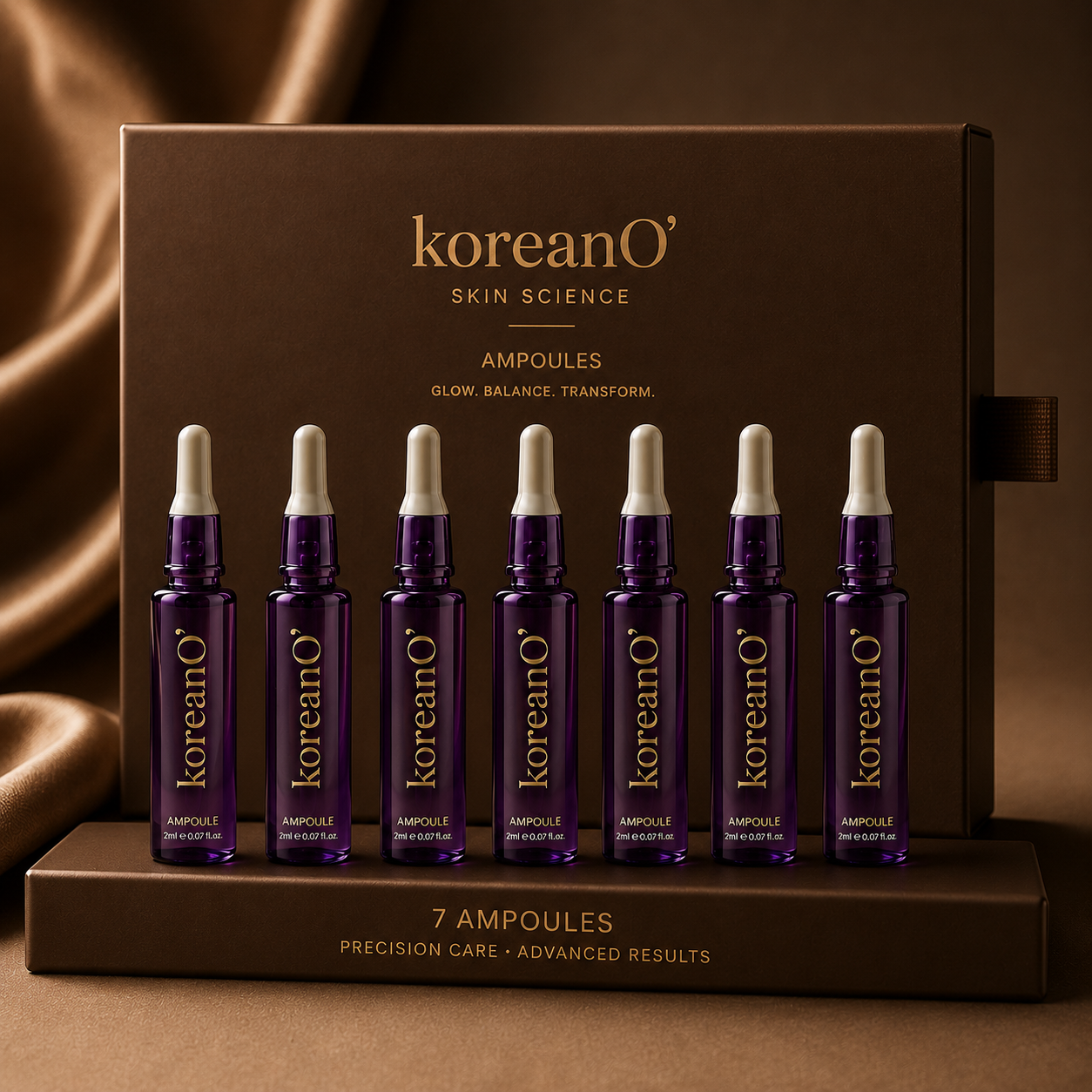 7 Skin Charisma Ampules ~ Intense Skin brightening Potent Formula