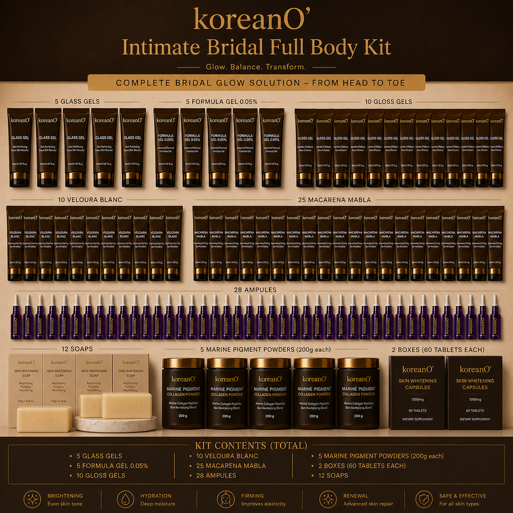 KoreanO Intimate Bridal Full Body Kit
